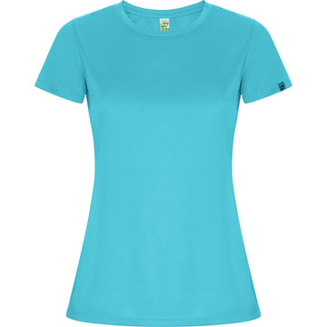 Roly CA0428 - IMOLA WOMAN Fitted short-sleeve t-shirt in recycled CONTROL-DRY polyester