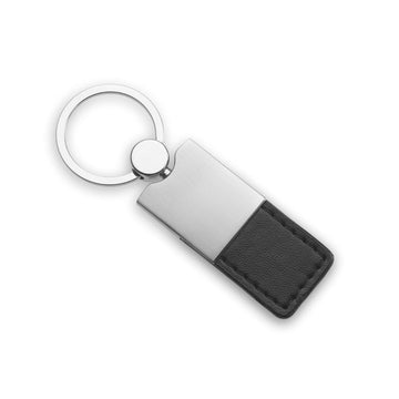 COLUMBUS PU and metal key ring