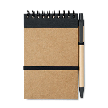 SONORA A6 recycled notepad with pen