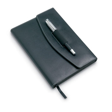 NOVA A5 notebook portfolio with pen