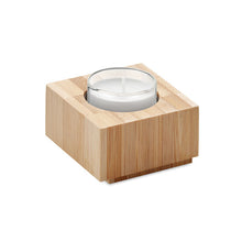 LUXOR Bamboo tealight holder