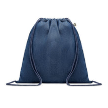 STYLE BAG Recycled denim drawstring bag