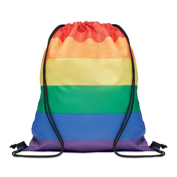 BOW Rainbow RPET drawstring bag