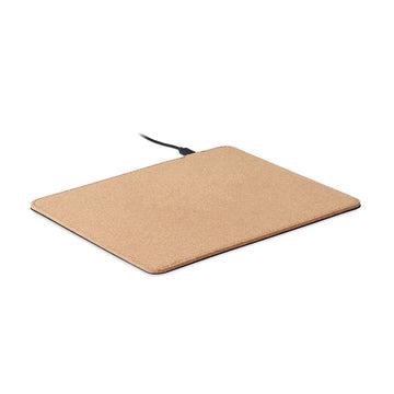 WIRELESS MATTY Cork mouse pad charger 15W