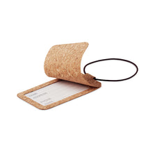 OVALIS Cork luggage tag