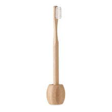 KUILA Bamboo tooth brush with stand