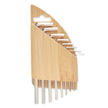 KARUVI Hex key set in bamboo