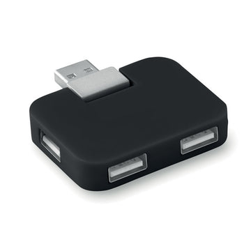 SQUARE 4 port USB hub