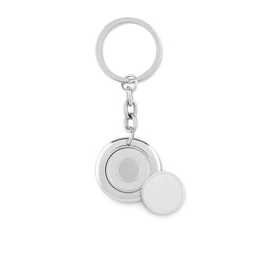 FLAT RING Key ring with token