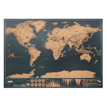 World Scratch Map