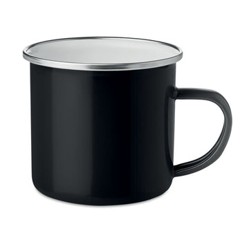 PLATEADO Metal mug with enamel layer