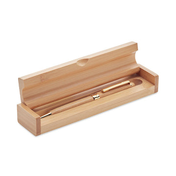 ETNA Bamboo twist ball pen in box