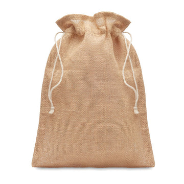 JUTE MEDIUM Medium jute gift bag 25 x 32cm