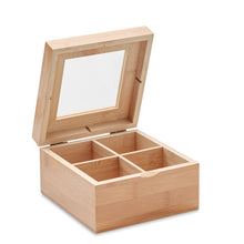 CAMPO TEA Bamboo tea box