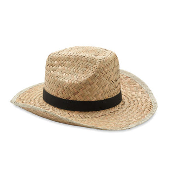 TEXAS Natural straw cowboy hat