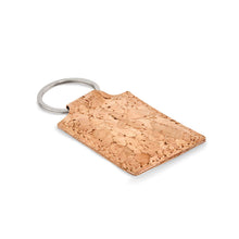 CONCON Rectangular cork key ring