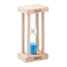 CI Wooden sand timer 3 minutes