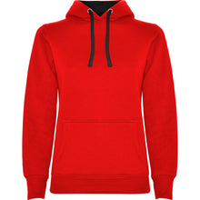 Roly SU1068 - URBAN WOMAN Fitted-cut sweatshirt with two-colour hood